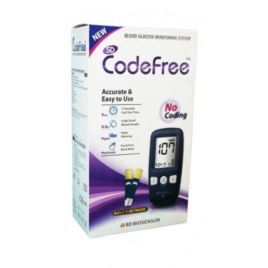 Medidor de glucosa SD Codefree, Rossmax