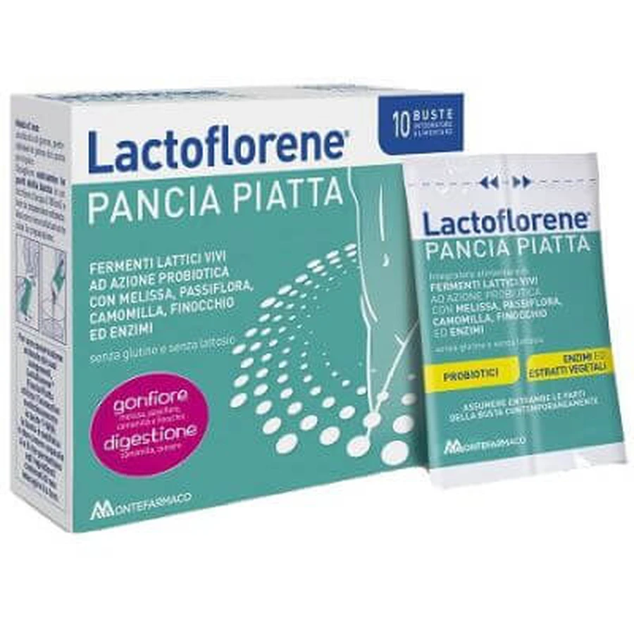 Lactoflorene flacher Bauch 10 Portionsbeutel