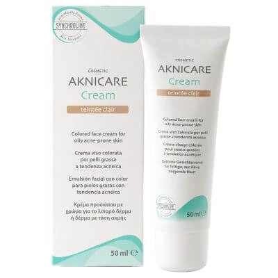 Aknicare transparante kleurcrème 50 ml
