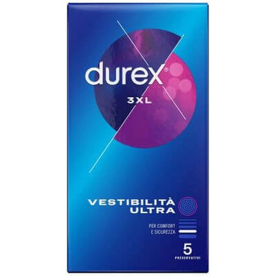 Durix 3xl ultra fit 5-delig condoom