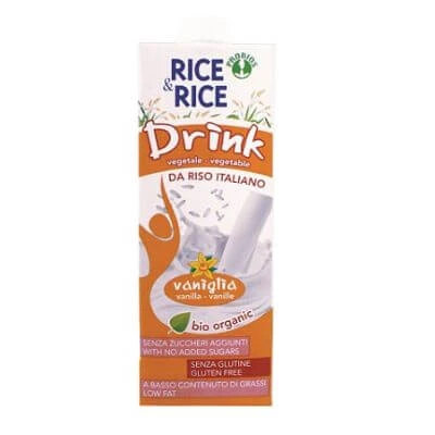 Rijst Rijst&rijst vanille rijstdrank 1 liter