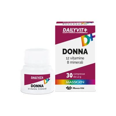 Dailyvit+ multivitamine en multimineral voor vrouwen 30 omhulde tabletten