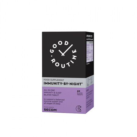 Immunity By Night Good Routine, 60 compresse, Secom