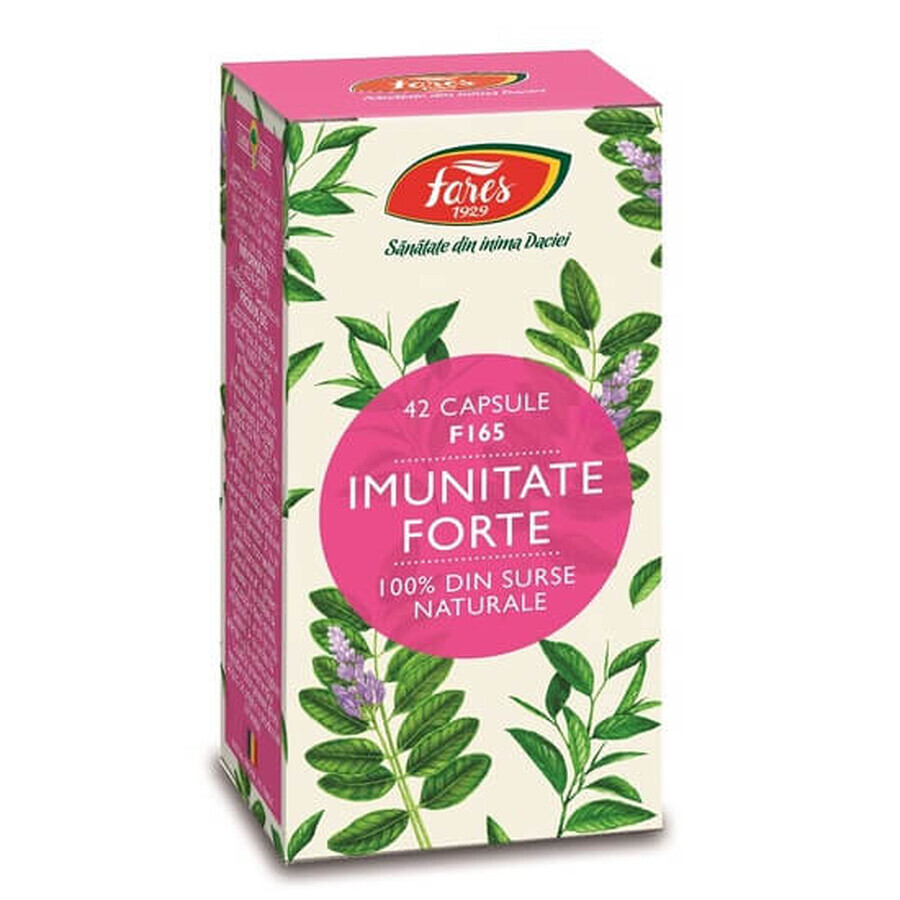 Immunity Forte F165, 42 capsules, Fares