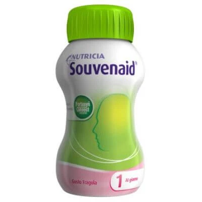 Souvenaid aardbei 4 x 125 ml