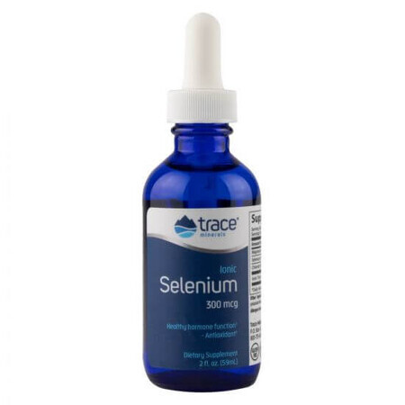 Ionisch selenium 300 mcg, 59 ml, Trace Minerals