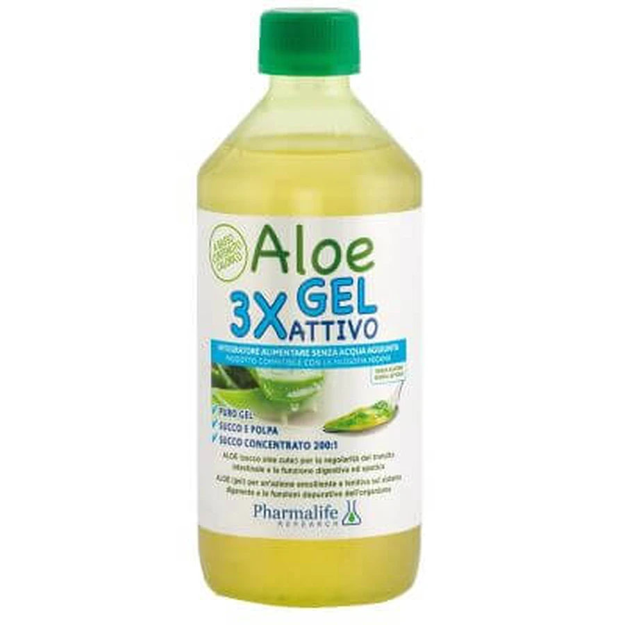Aloë gel 3x activ 500 ml