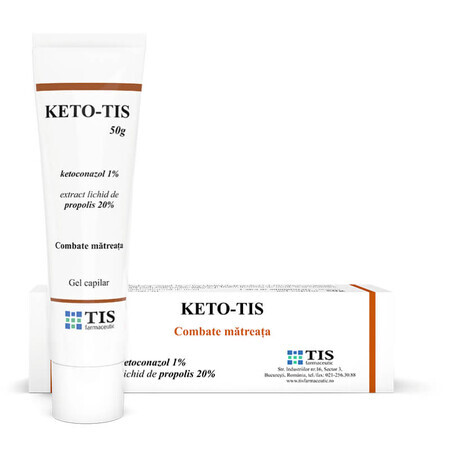 Keto-Tis gel capilar, 50 g, Tis Farmaceutic