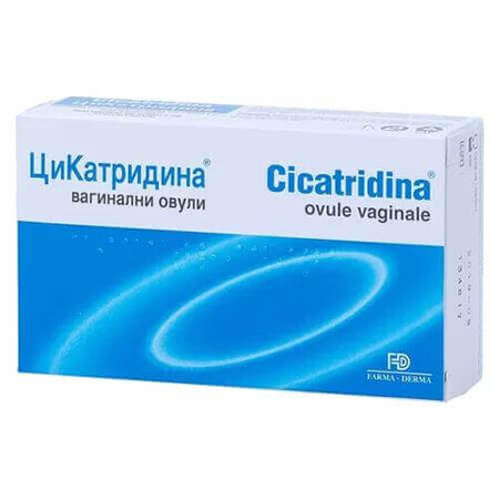 Cicatridine, 10 ovules vaginaux, Farma-Derma Italie