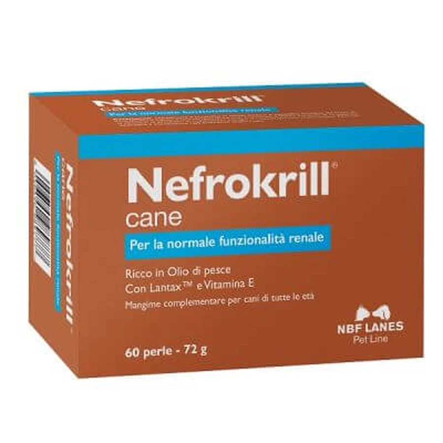 Nefrokrill Hund 60 Perlen