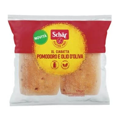Schar xl ciabatta tomaat en olijfolie 2 stuks x 85 g