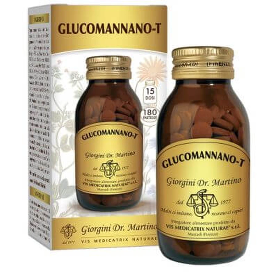 Glucomannan-t 180 Tabletten
