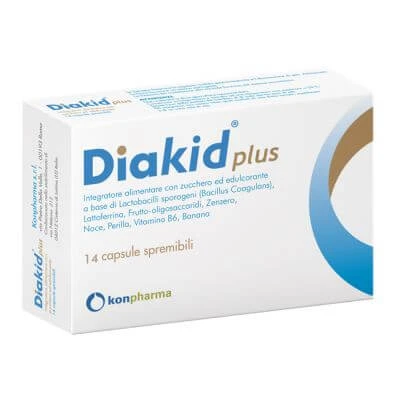 Diakid plus 14 capsules knijpen