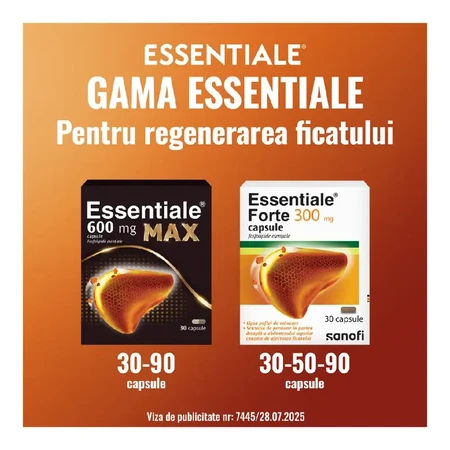 Essentiale MAX 600 mg, 90 capsules, Sanofi