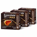 Essentiale MAX 600 mg, 3 x 90 capsules, Sanofi