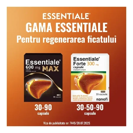 Essentiale MAX 600 mg, 3 x 90 capsules, Sanofi