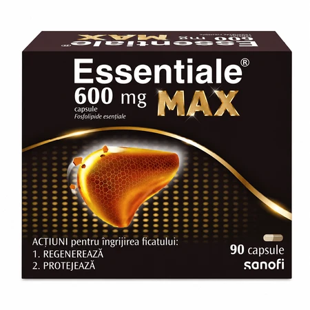 Essentiale MAX 600 mg, 3 x 90 capsules, Sanofi