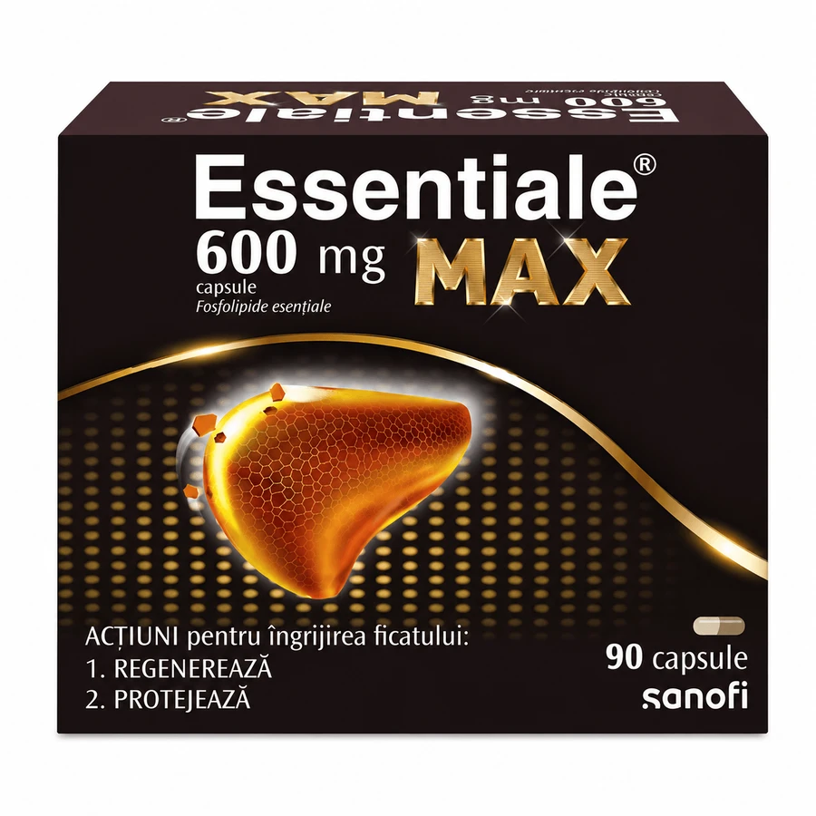 Essentiale MAX 600 mg, 3 x 90 capsules, Sanofi