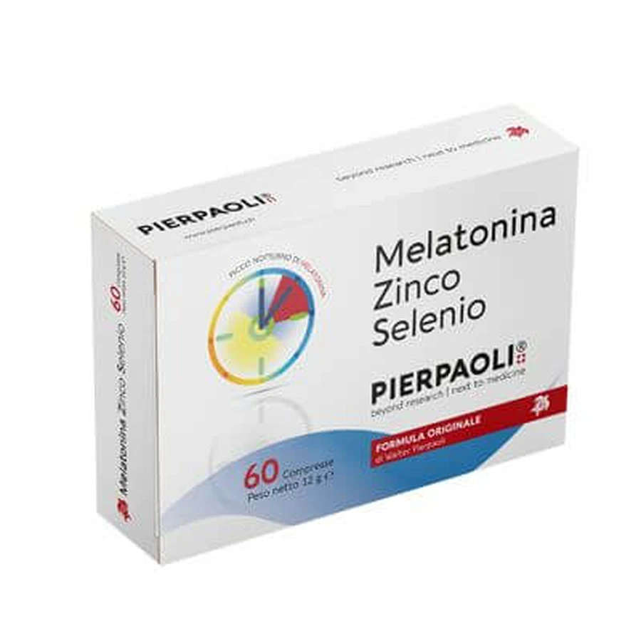 Melatonin Zink Selen pierpaoli 60 Tabletten