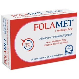 Folamet 30 comprimés 500 mg