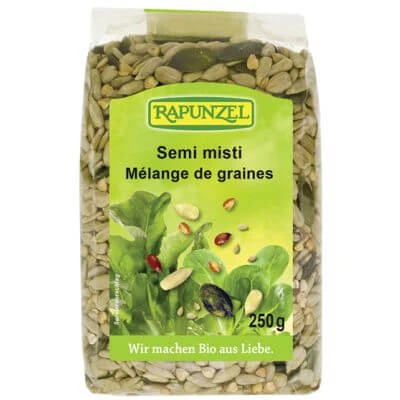 Rapunzel knapperige gemengde zaden 250 g