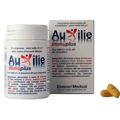 Auxilie immuplus doorslikbaar 30 tabletten