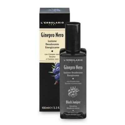 Zwarte jeneverbes energieke deodorant lotion 100 ml