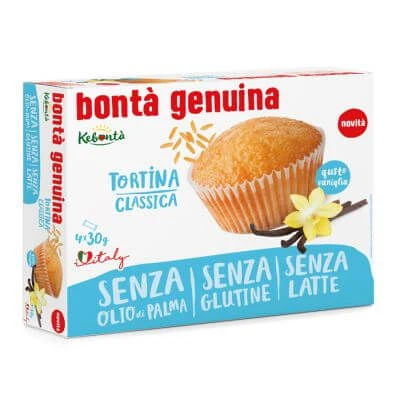 Kebonta' klassieke vanille cupcake 120 g