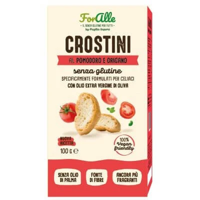 Foralle crostini tomaat en oregano 100 g