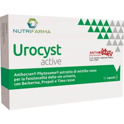 Nutrifarma urocyst actief 15 capsules