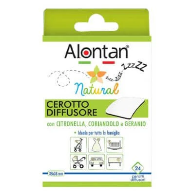 Alontan natuurlijke kleefmuggenpleister 21 stuks