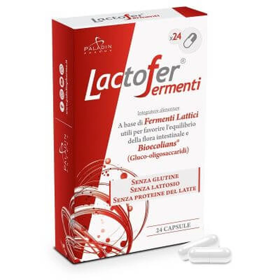 Lactofer fermenten 24 capsules