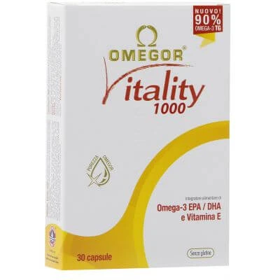 Omegor vitaliteit 1000 30 capsules