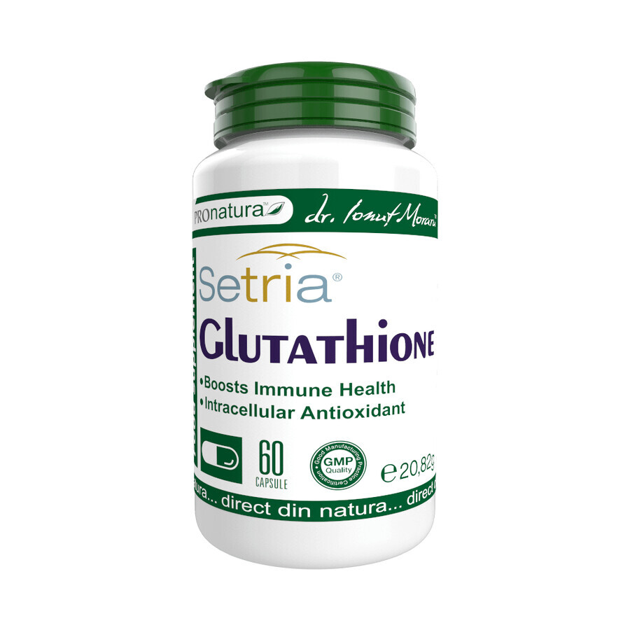 L-Glutation Setria 250mg, 60 capsules, Pro Natura