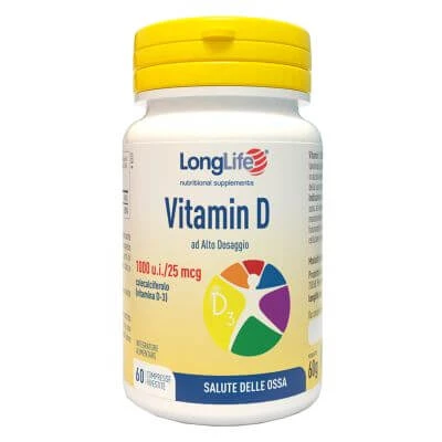 Longlife vitamine d 1000ui 60 tabletten