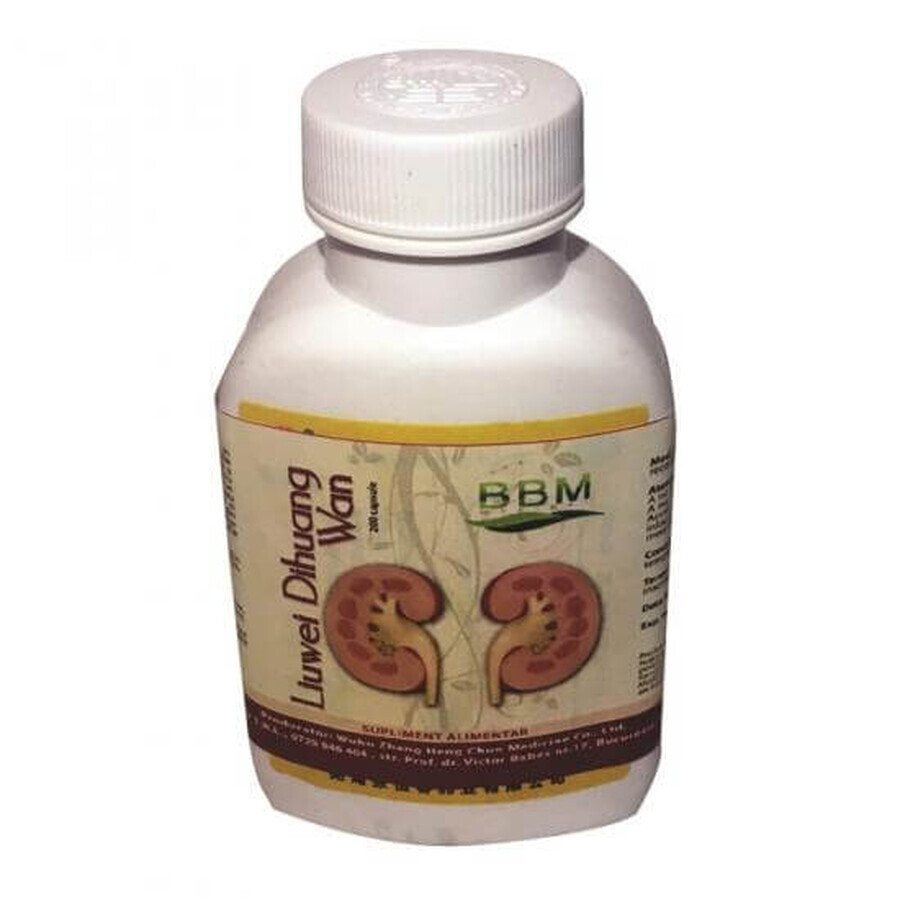 Liuwei Dihuang Wan, 200 capsules, BBM Medical