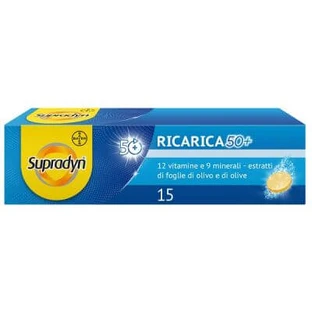 Supradyn recambio 50+ 15 comprimidos efervescentes