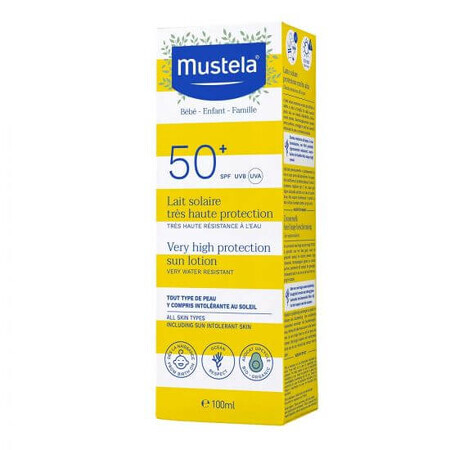 Latte Solare Spf50+ Mustela 100ml