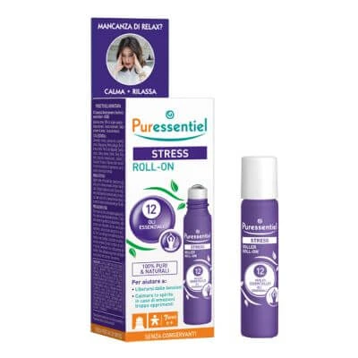 Puressentiel roller sos stress 12 essentiële oliën 5 ml