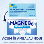 Magne B6 Premium, 100 mg/10 mg, 40 Filmtabletten, Sanofi