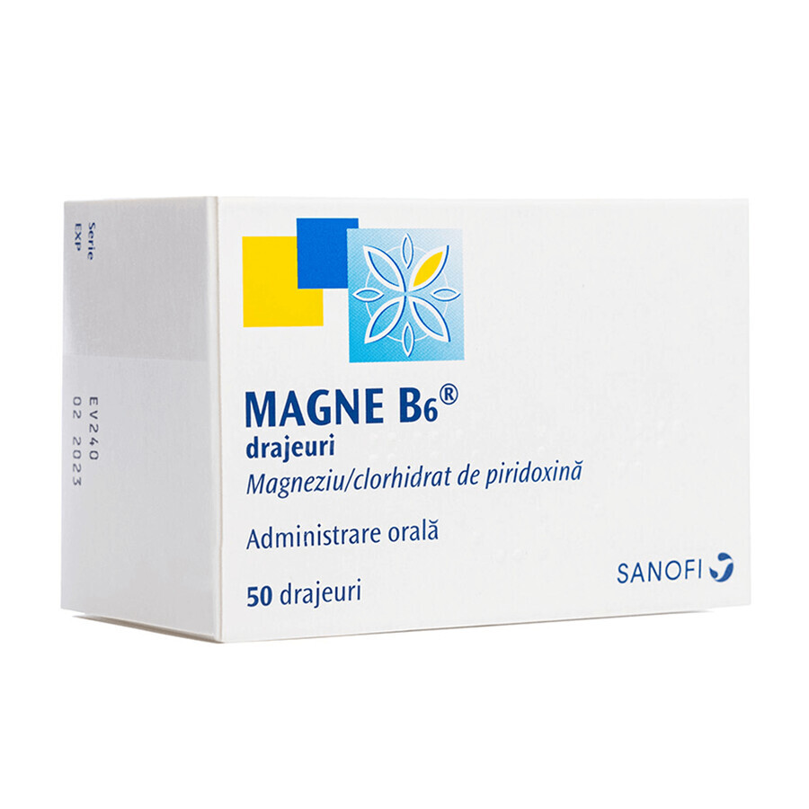 Magne B6, 50 tabletten, Sanofi