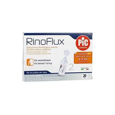 Rhinoflux zoutoplossing 20 flesjes 2 ml