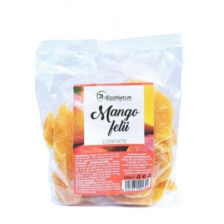 Mango candito, 250g, Econatur