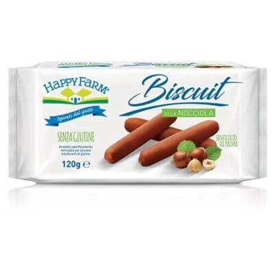 Happy farm koekje hazelnoot 120 g