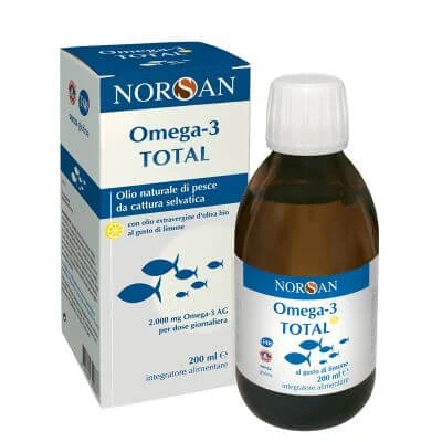 Norsan omega 3 totaal 200 ml citroensmaak
