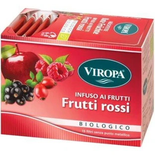 Viropa Bio rote Früchte 15 Portionsbeutel