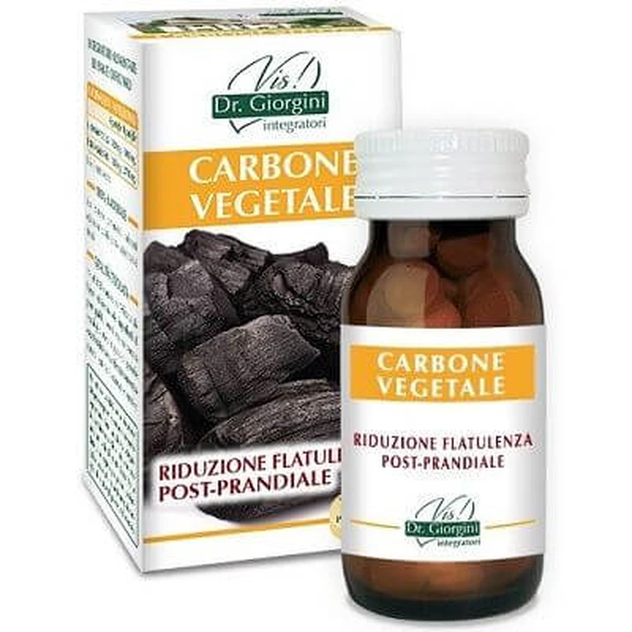 Pflanzliche Holzkohle 100 Tabletten