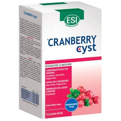 Esi cranberry cyst pocket drink 16 zakjes