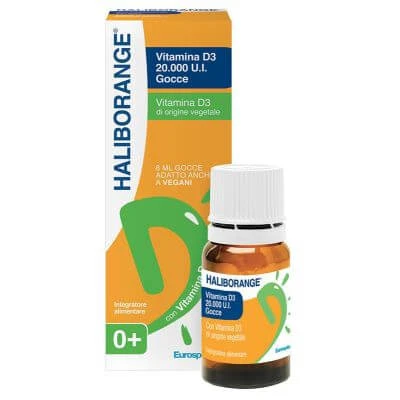 Haliboranje vitamine d3 20000 ui druppels 8 ml