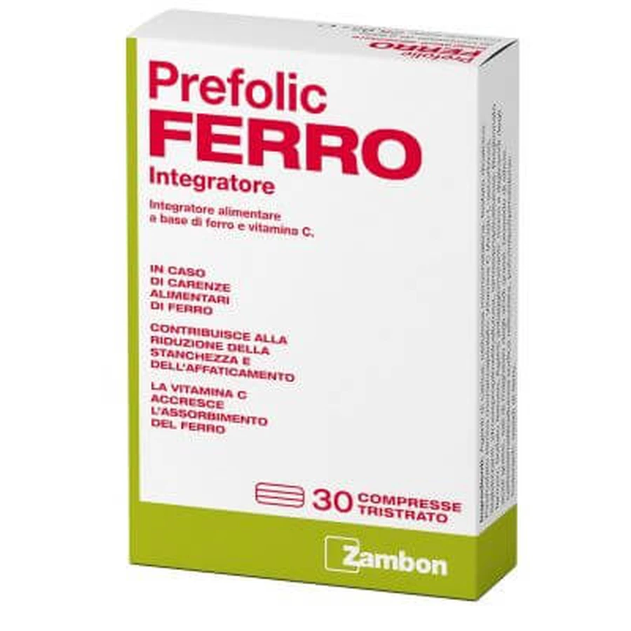 Prefoliumijzer 30 tabletten